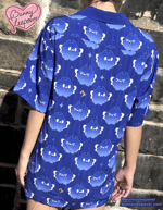 ONE IN A MILLION シャツ SANA Lサイズ Nerissa Ravencroft Jailbird Hawaiian Shirt | bunnysleepover